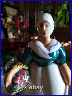 Magnifique Ceramique Art Deco 30 CM Objet Vitrine Collection /capron Cloutier