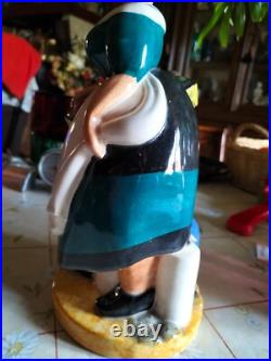 Magnifique Ceramique Art Deco 30 CM Objet Vitrine Collection /capron Cloutier