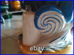 Magnifique Ceramique Art Deco 30 CM Objet Vitrine Collection /capron Cloutier