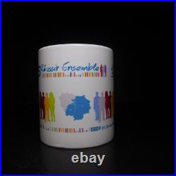 N23.194 tasse mug porcelaine blanc ERDF 2015 Ile France Est art déco collection N23.194 tasse mug porcelaine blanc ERDF 2015 Ile France Est art déco collection