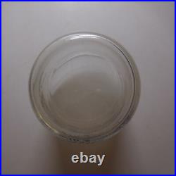 N23.389 art déco table verre collection château Amboise France blanc transparent N23.389 art déco table verre collection château Amboise France blanc transparent