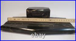 Objet D'Art Déco En Marbre Pour Bureau Avec Encrier Pour Stylo