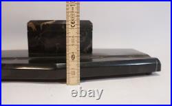 Objet D'Art Déco En Marbre Pour Bureau Avec Encrier Pour Stylo