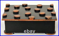 Objet De Collection Boîte Art Déco Bronze Vienne Marquée ARGENTOR Vers 1920 R809