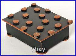 Objet De Collection Boîte Art Déco Bronze Vienne Marquée ARGENTOR Vers 1920 R809