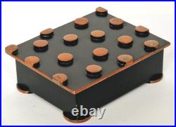 Objet De Collection Boîte Art Déco Bronze Vienne Marquée ARGENTOR Vers 1920 R809