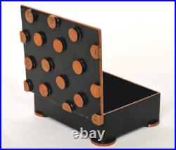 Objet De Collection Boîte Art Déco Bronze Vienne Marquée ARGENTOR Vers 1920 R809