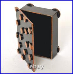 Objet De Collection Boîte Art Déco Bronze Vienne Marquée ARGENTOR Vers 1920 R809