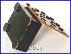 Objet De Collection Boîte Art Déco Bronze Vienne Marquée ARGENTOR Vers 1920 R809