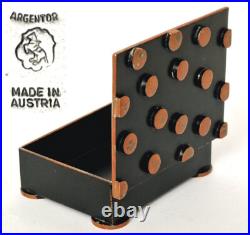 Objet De Collection Boîte Art Déco Bronze Vienne Marquée ARGENTOR Vers 1920 R809