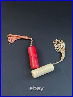 Paire boites style Art Déco bakelite Air France porte-cigarettes collection Paire boites style Art Déco bakelite Air France porte-cigarettes collection