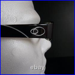 Paire lunettes vue ATS noir blanc design art déco mode couture collection N5224