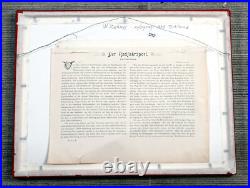 Paul Dobert Le Cyclisme Tableau Lithographie Objet de Collection Art Déco Ann