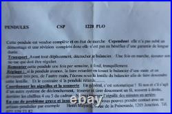 Pendulette carillon Art déco (38554)