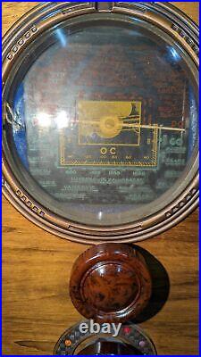 Phonographe Garrard chargement automatique Art déco 1930