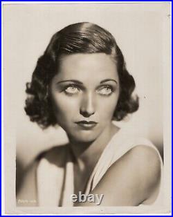Photo cinema Adrienne Ames c. 1930 beauty women blue eyes art deco