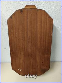 Plateau Art Déco Français En Chêne, Années 1940