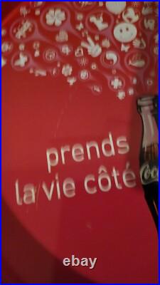 Plateau Prends la vie côté Coca-Cola COMPANY COKE vintage art déco USA N6716