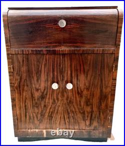 Platine Garrard antique collection moteur AC4 meuble console art déco originel