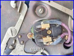 Platine Garrard antique collection moteur AC4 meuble console art déco originel