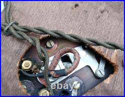 Platine Garrard antique collection moteur AC4 meuble console art déco originel