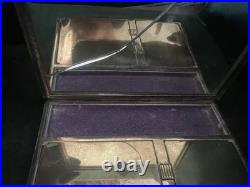 Porte Poudre ART DECO Miroir Porte-Cigarettes Brevet 17837/36 Vintage