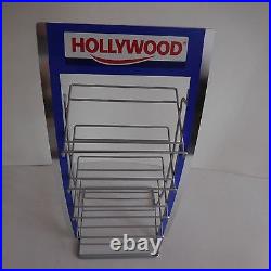 Présentoir HOLLYWOOD métal aluminium collection vintage art déco populaire XXe