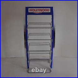 Présentoir HOLLYWOOD métal aluminium collection vintage art déco populaire XXe