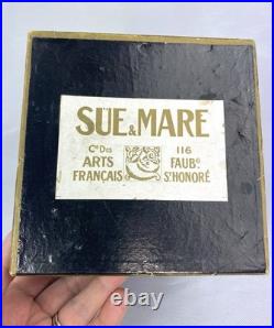 RARE BOÎTE EMBALLAGE CARTON ART DECO SÜE ET MARE Cie DES ARTS FRANCAIS