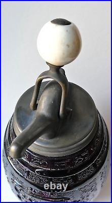 RARE Distributeur Sirop Grape Crush Américain ART DECO 1930 Bistro café Comptoir