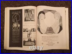 RARE VOGUE VINTAGE USA Nov 1925 Georges Lepape Fashions Art Deco