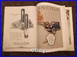 RARE VOGUE VINTAGE USA Nov 1925 Georges Lepape Fashions Art Deco