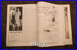 RARE VOGUE VINTAGE USA Nov 1925 Georges Lepape Fashions Art Deco