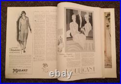 RARE VOGUE VINTAGE USA Nov 1925 Georges Lepape Fashions Art Deco