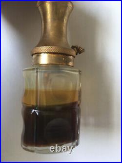 RARE flacon MOLINARD LE PROVENCAL à piston cristal ART DECO 1920