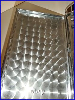 RONSON Art Déco Etui à Cigarettes et Briquet Ronson Art Métal Works Fonctionne