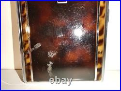 RONSON Art Déco Etui à Cigarettes et Briquet Ronson Art Métal Works Fonctionne