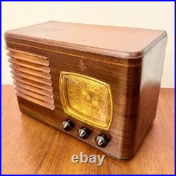 Radio Art Deco Emerson AA131 1937 Vintage D'Époque À Valves Américaine Rares