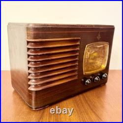 Radio Art Deco Emerson AA131 1937 Vintage D'Époque À Valves Américaine Rares