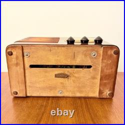 Radio Art Deco Emerson AA131 1937 Vintage D'Époque À Valves Américaine Rares