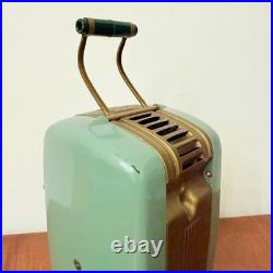 Radio Vintage Westinghouse Réfrigérateur H-125 Vert À Valves D'époque Art Déco