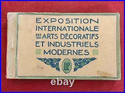 Rare Cpa Exposition Internationales Des Arts Deco Paris 28 Vues
