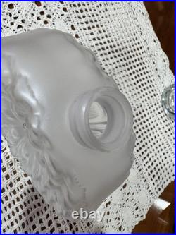 Rare Flacon À Parfum Art Déco Signé R. Lalique France Cristal Satiné