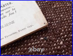 Rare Lot of 4 Vogue Paris 1932-1938 Eric, Christian Bérard, Benito Art Deco