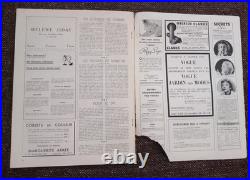 Rare Lot of 4 Vogue Paris 1932-1938 Eric, Christian Bérard, Benito Art Deco