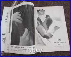 Rare Lot of 4 Vogue Paris 1932-1938 Eric, Christian Bérard, Benito Art Deco