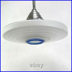 Rares Art Déco Lampe à Suspension Bauhaus Lampe Abat-Jour Lampe Plafond? 45 CM
