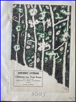 Recueil d'illustrations originales Art Nouveau Art Déco Signées Georges Romain