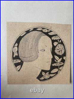 Recueil d'illustrations originales Art Nouveau Art Déco Signées Georges Romain