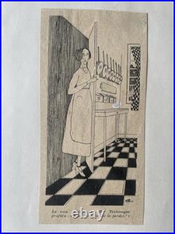 Recueil d'illustrations originales Art Nouveau Art Déco Signées Georges Romain